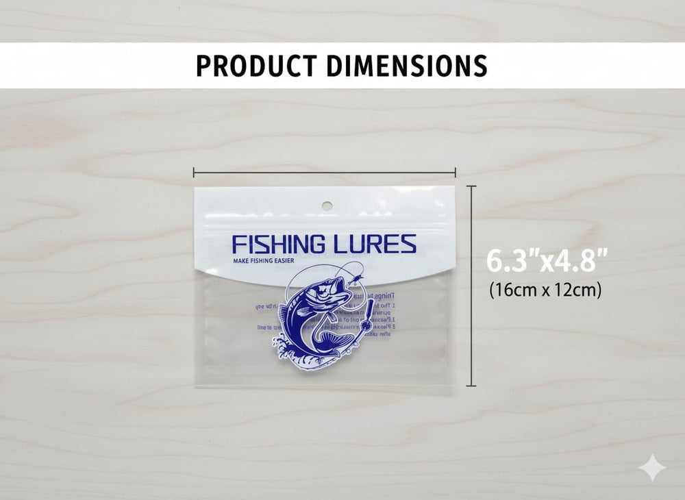 Generic compact lure bag 16x12cm keeps gear organized in a tackle box