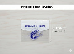 Generic compact lure bag 16x12cm keeps gear organized in a tackle box