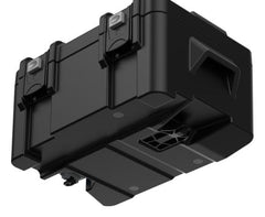 Generic Cooler jet-ski mount attached securely for high-speed watercraft use.