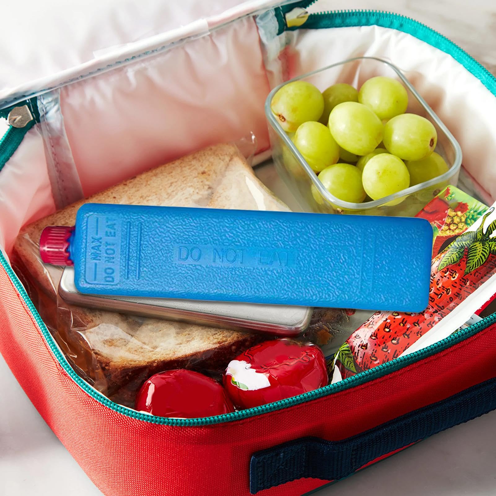 Generic cooling block with sturdy design for reliable lunch cooling and leak prevention.