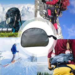 Generic Crampon Case size reference 18 by 13 by 5.5 cm for planning storage.