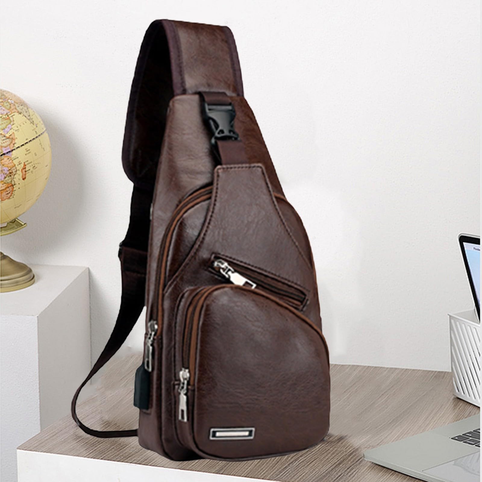Generic crossbody sling bag front pocket for quick access to cards