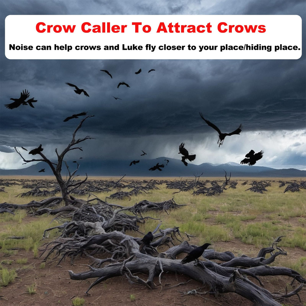 Generic Crow Caller portable gear fits in your pocket during trips.