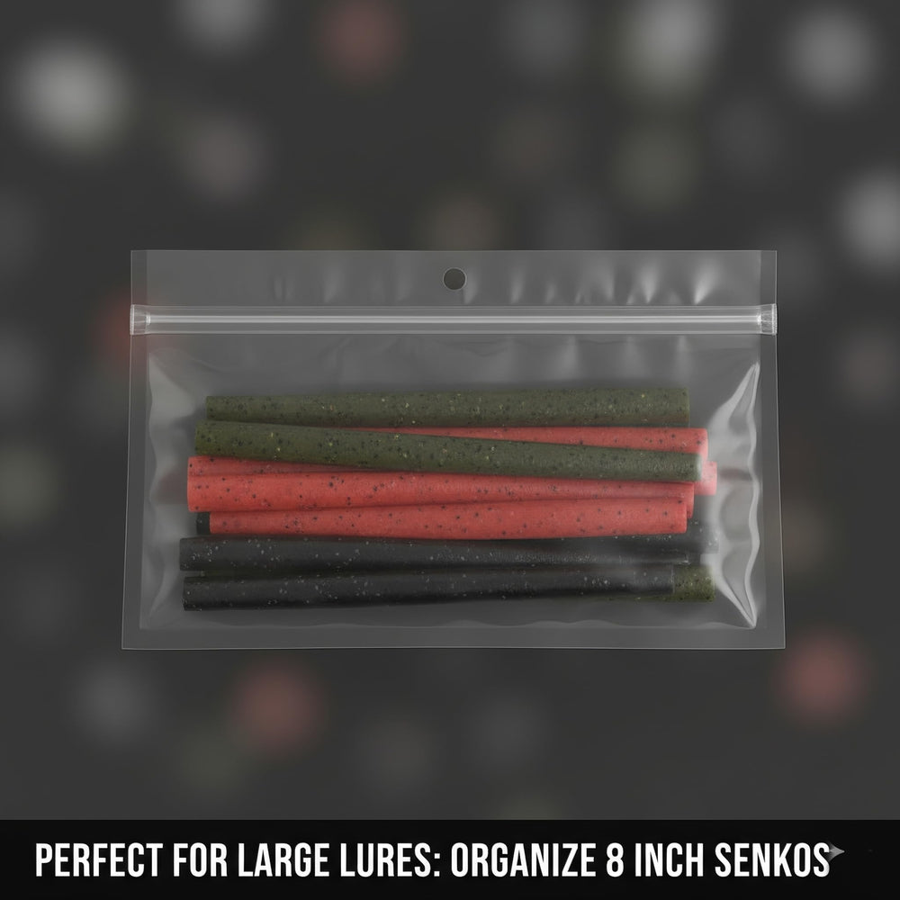 Generic airtight waterproof protection keeps lures dry and ready for action.