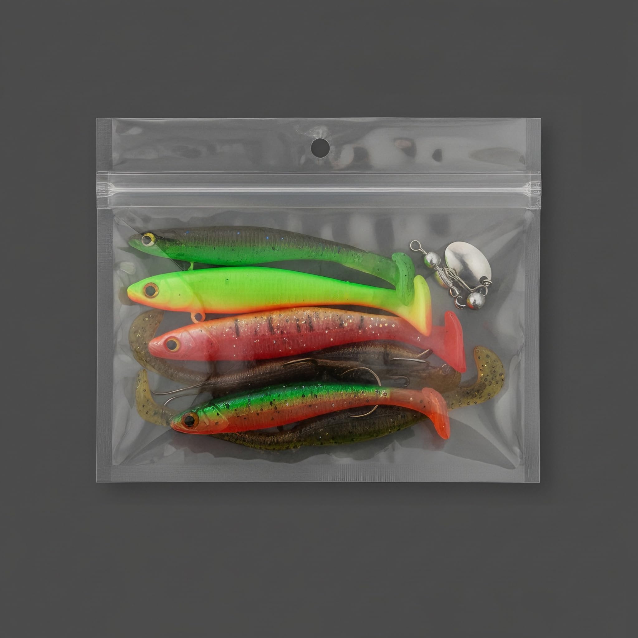 Generic crystal-clear visibility lets anglers spot the right lure instantly, saving time.