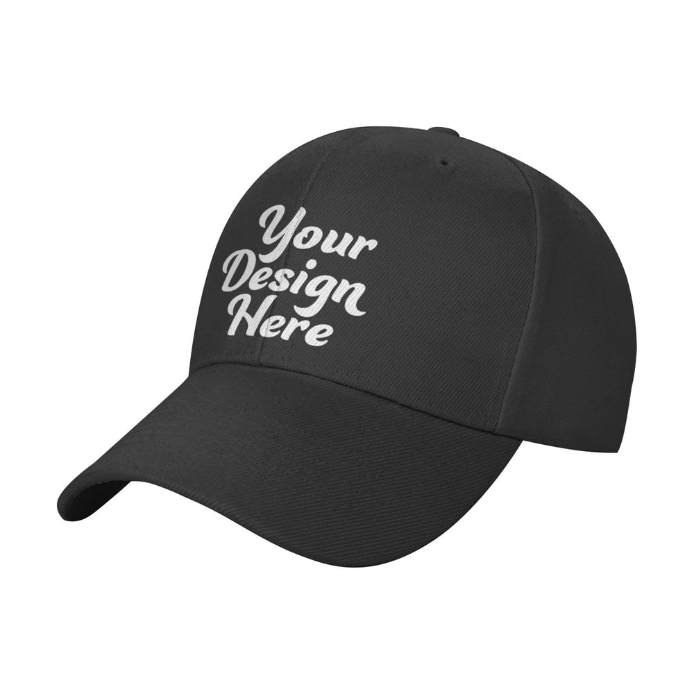 Generic Custom Hats text or image area lets you express style during outings.