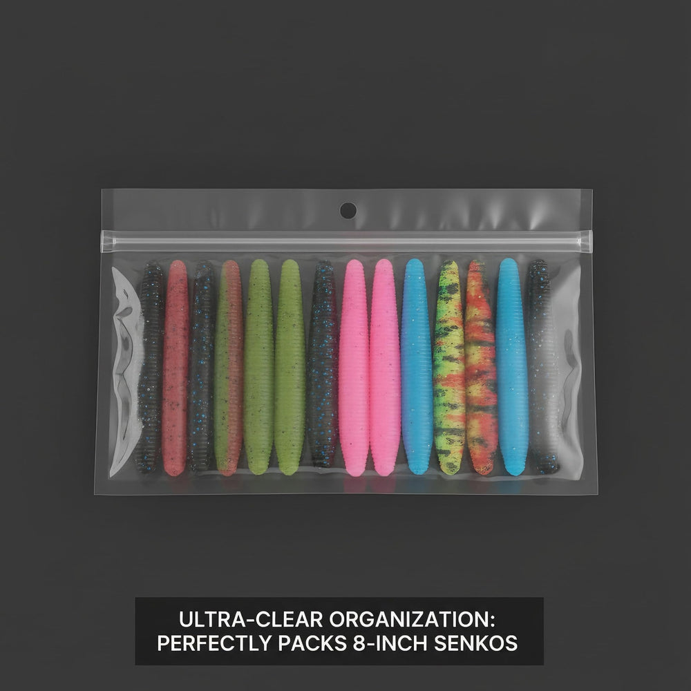 Generic double-sealed edges reinforce durability and leak resistance during rugged fishing trips.