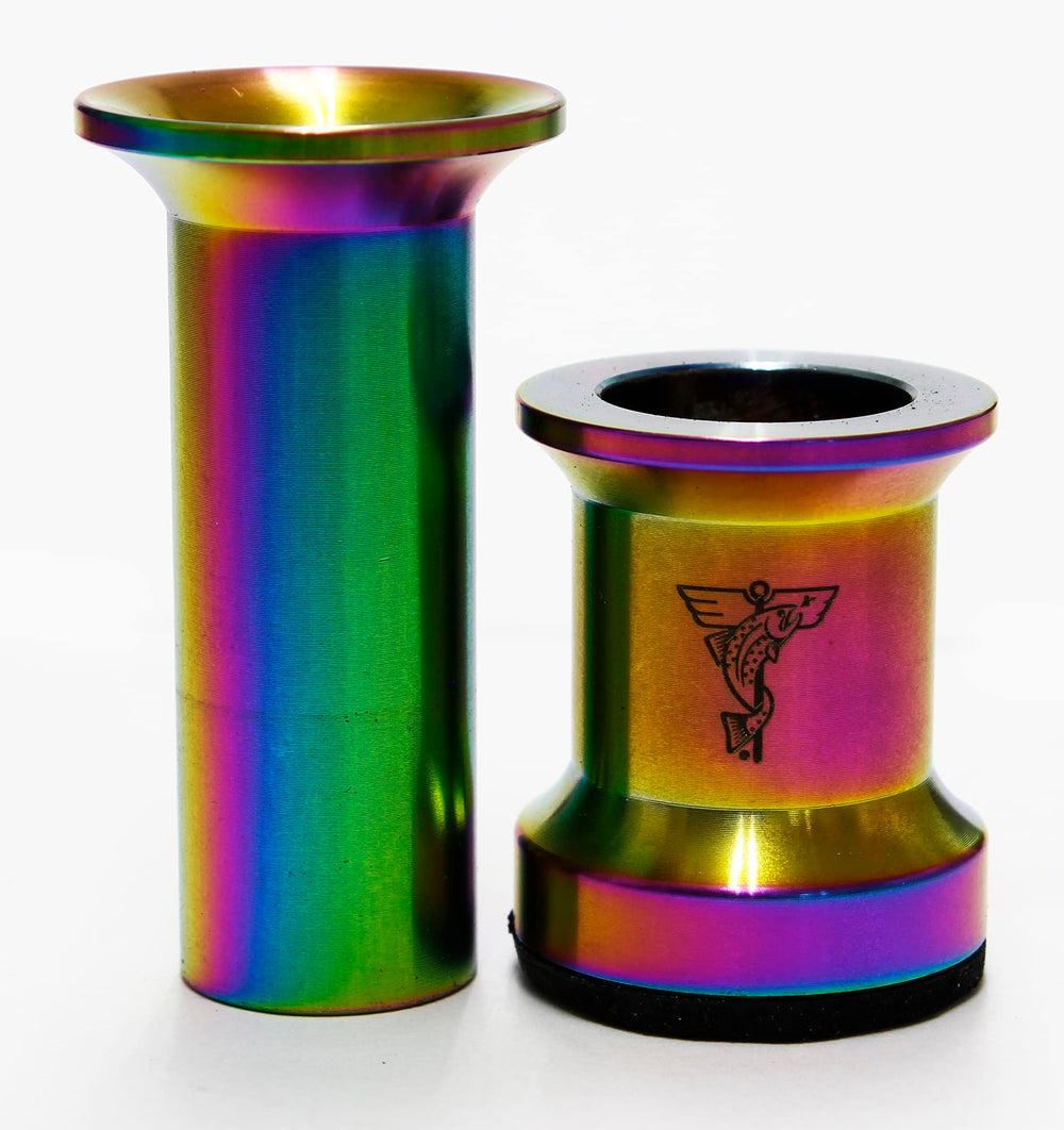 Generic Dr. Slick Prism Steel Hair Stacker Mid on vanity for home styling