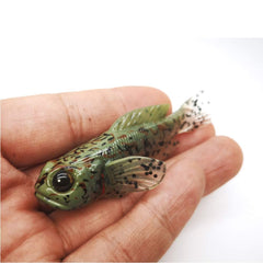 Generic drop-shot ready lure green for easy fishing setups.