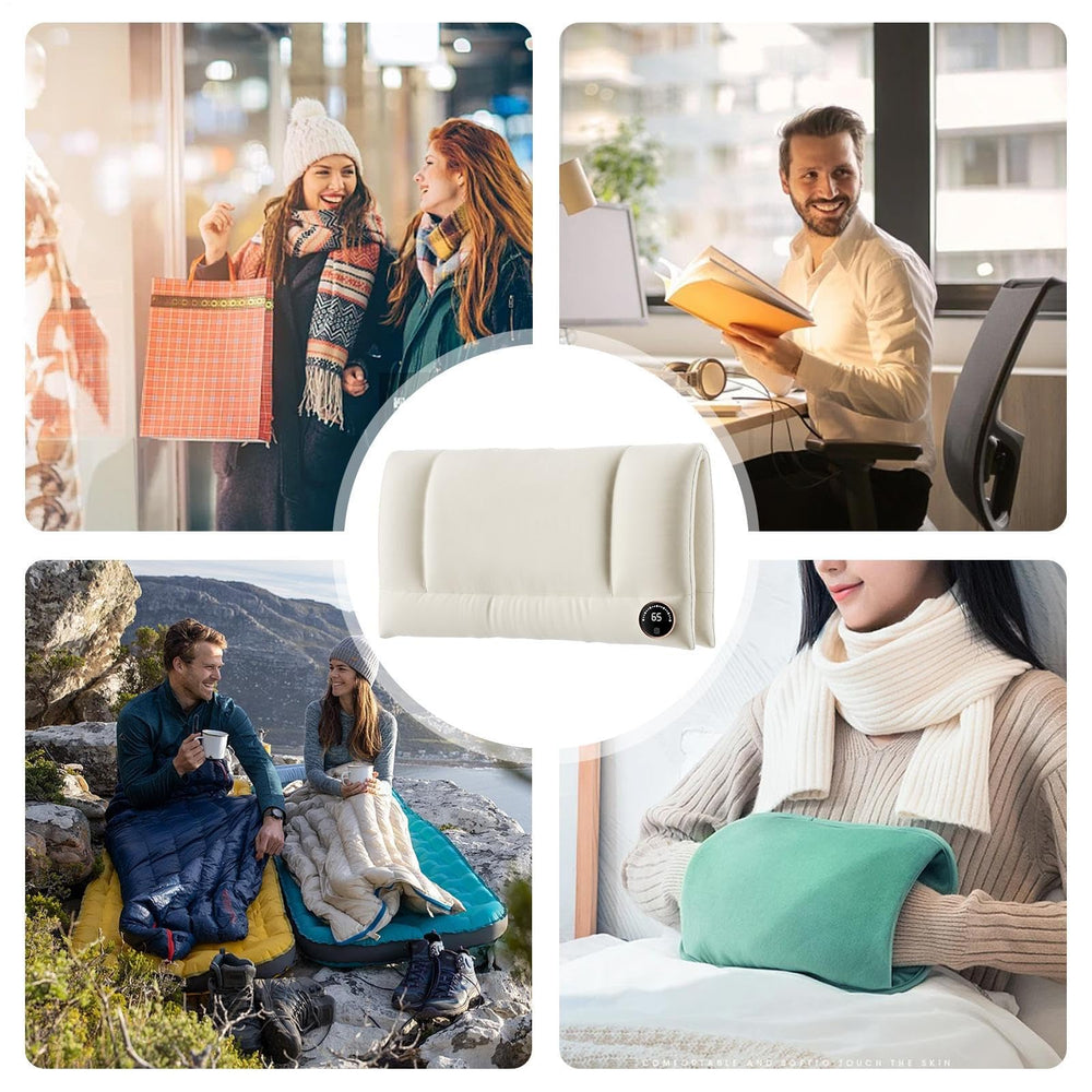 Generic Electric Hand Warmer Pouch grapheene technology highlights efficient double-sided heating