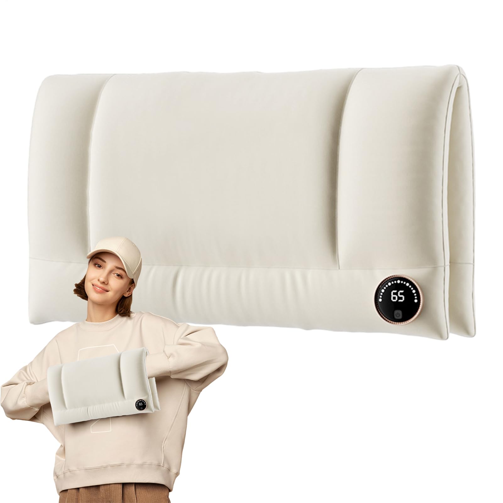 Generic Electric Hand Warmer Pouch soft velvet material promises cozy touch