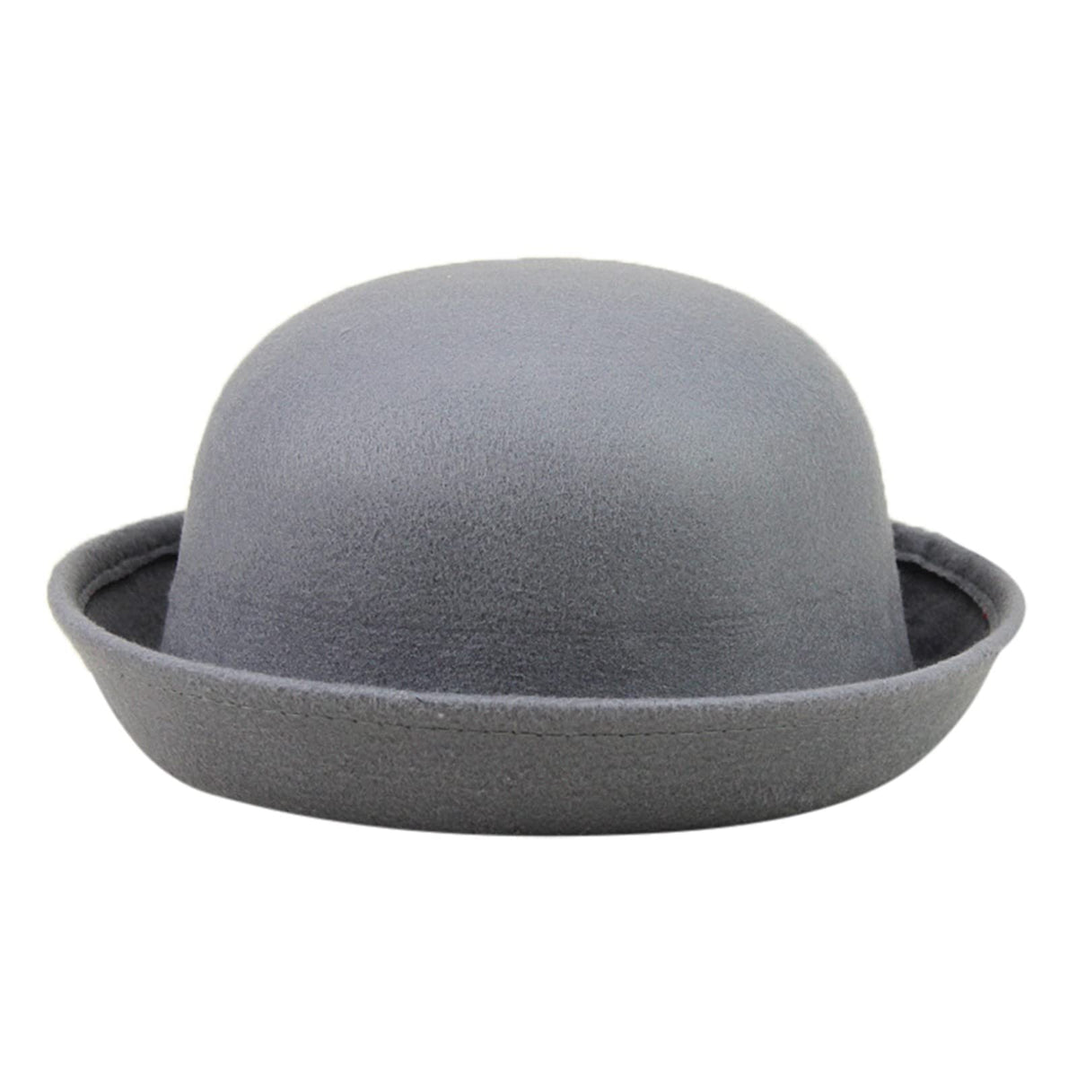 Generic Elegant Womens Roll-Up Brim Fedora Hat cover shot shows portable sun shading.