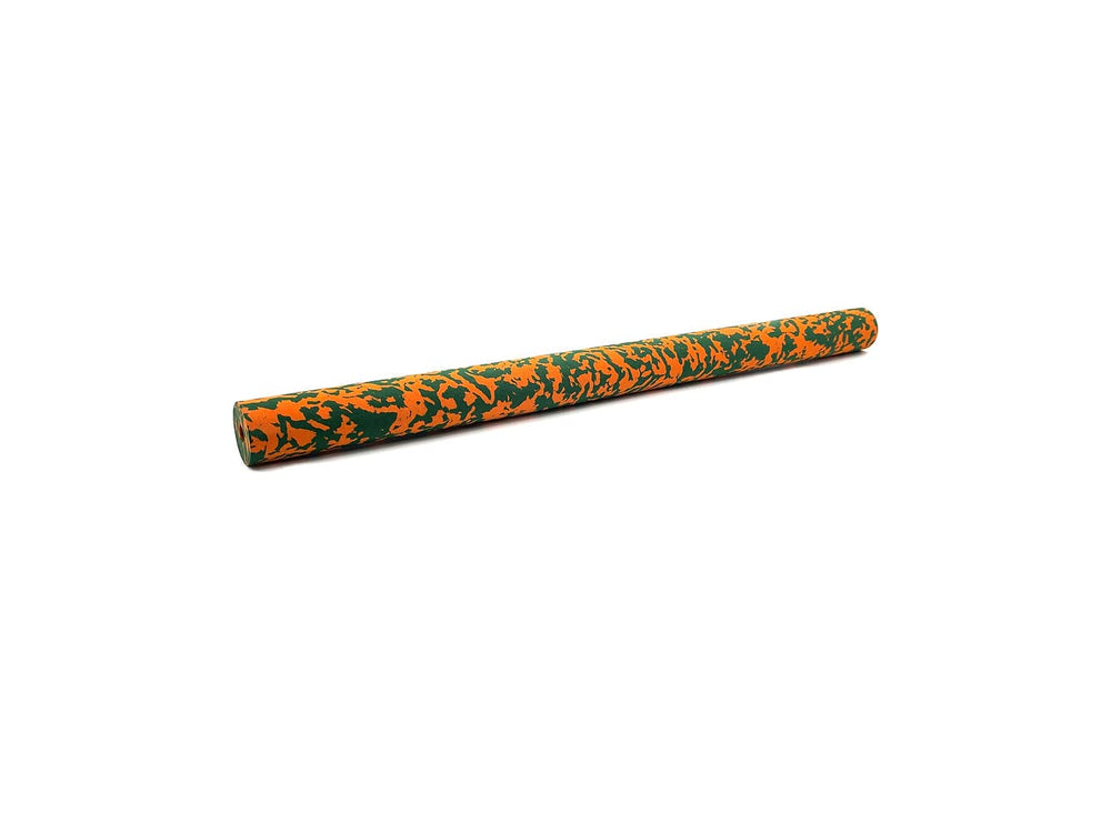 Generic EVA foam grips closeup in Green Volcanic Lava for comfortable rod handling
