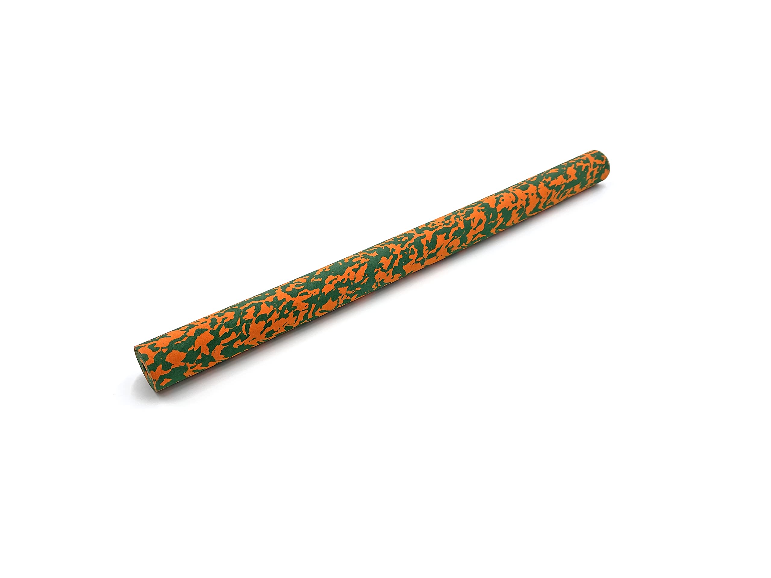 Generic EVA foam grips installed on rod handle in Green Volcanic Lava for enhanced comfort