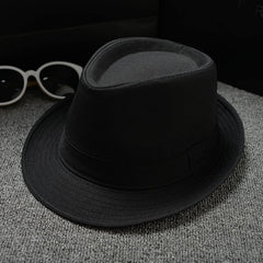 Generic packable summer fedora close-up, easy to travel with.