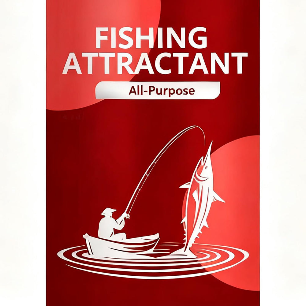 Generic Fish Attractant target-species-use-bass-trout-crappie suggests species-specific potential benefits.
