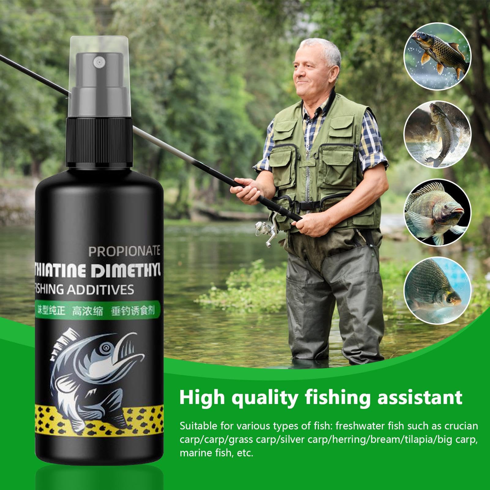 Dipping bait in attractant to prepare ready-to-use feeding balls.