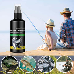 Portable, compact attractant bottle designed for travel and easy packing.