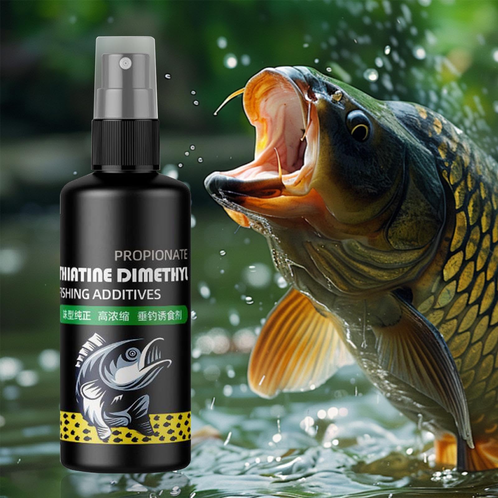 Saltwater-ready use of attractant for versatile coastal or estuary fishing.