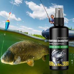 Bait being stirred with attractant to improve preparation and release.