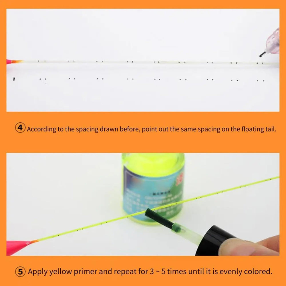 Generic Fish Float Paint offers a durable coating that resists scratches on floats