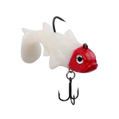 Generic fishing lures 6cm submerged soft bait in water shows real-life realism for anglers.
