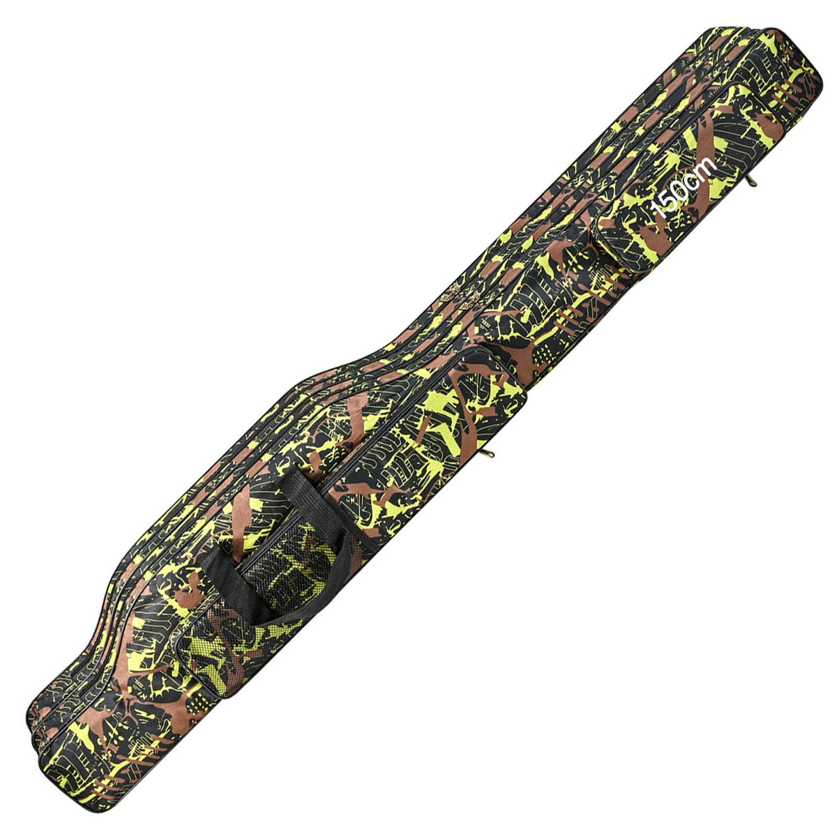 Generic fishing pole case closed exterior showing rugged transport protection