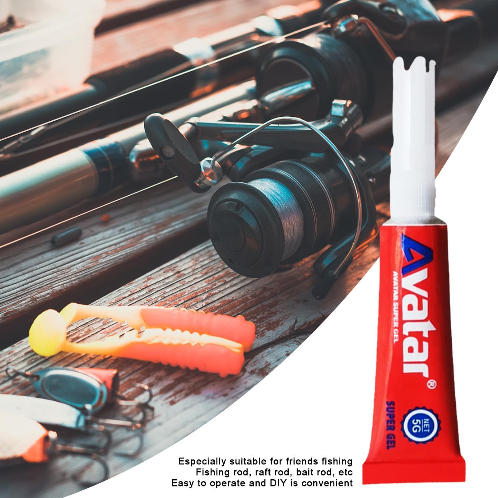 Generic Fishing Pole Glue waterproof-performance demonstrates resilience in wet environments.