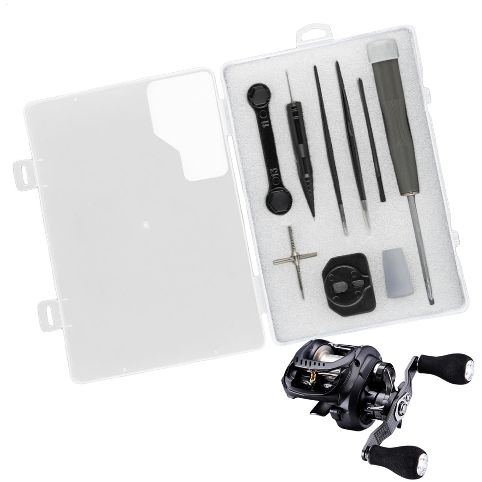 Generic Fishing Reel Maintenance Kit easy-to-use design for DIY reel care.