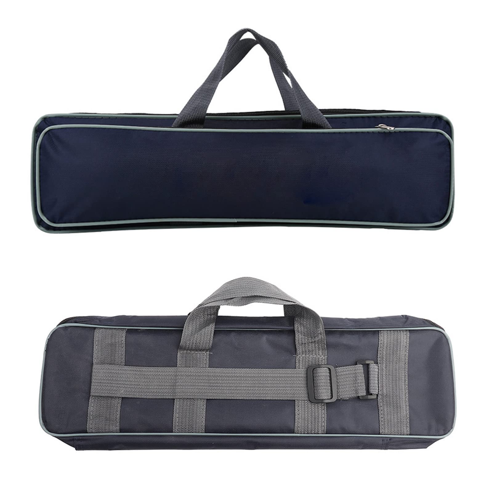 Generic fishing rod case carrier bag showing rod storage and compact design for travel.