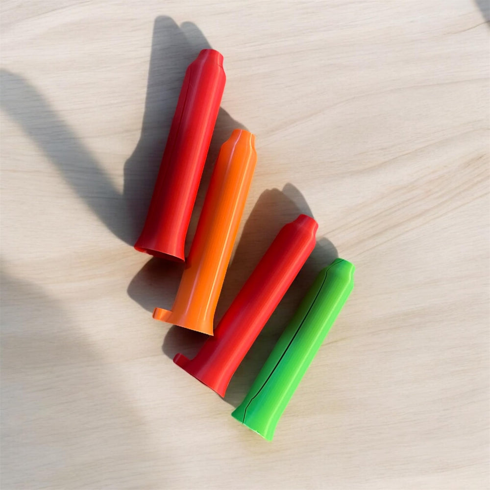 Generic orange-color sleeve emphasizes protection and easy handling