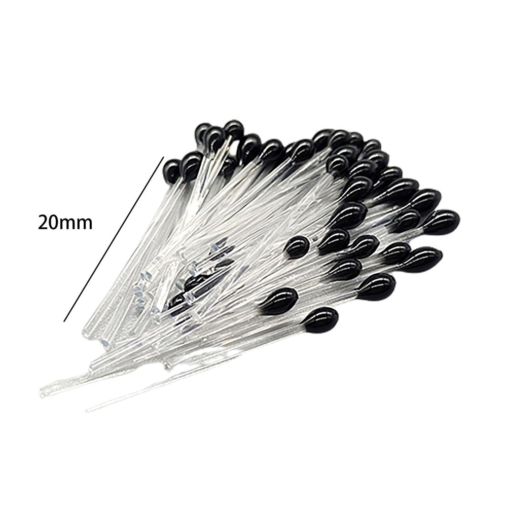 Generic fly tying eyes provide versatile 20mm components for rigs.