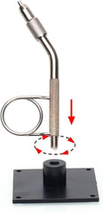 Generic Fly Tying Vise close-up in steel construction for durability.