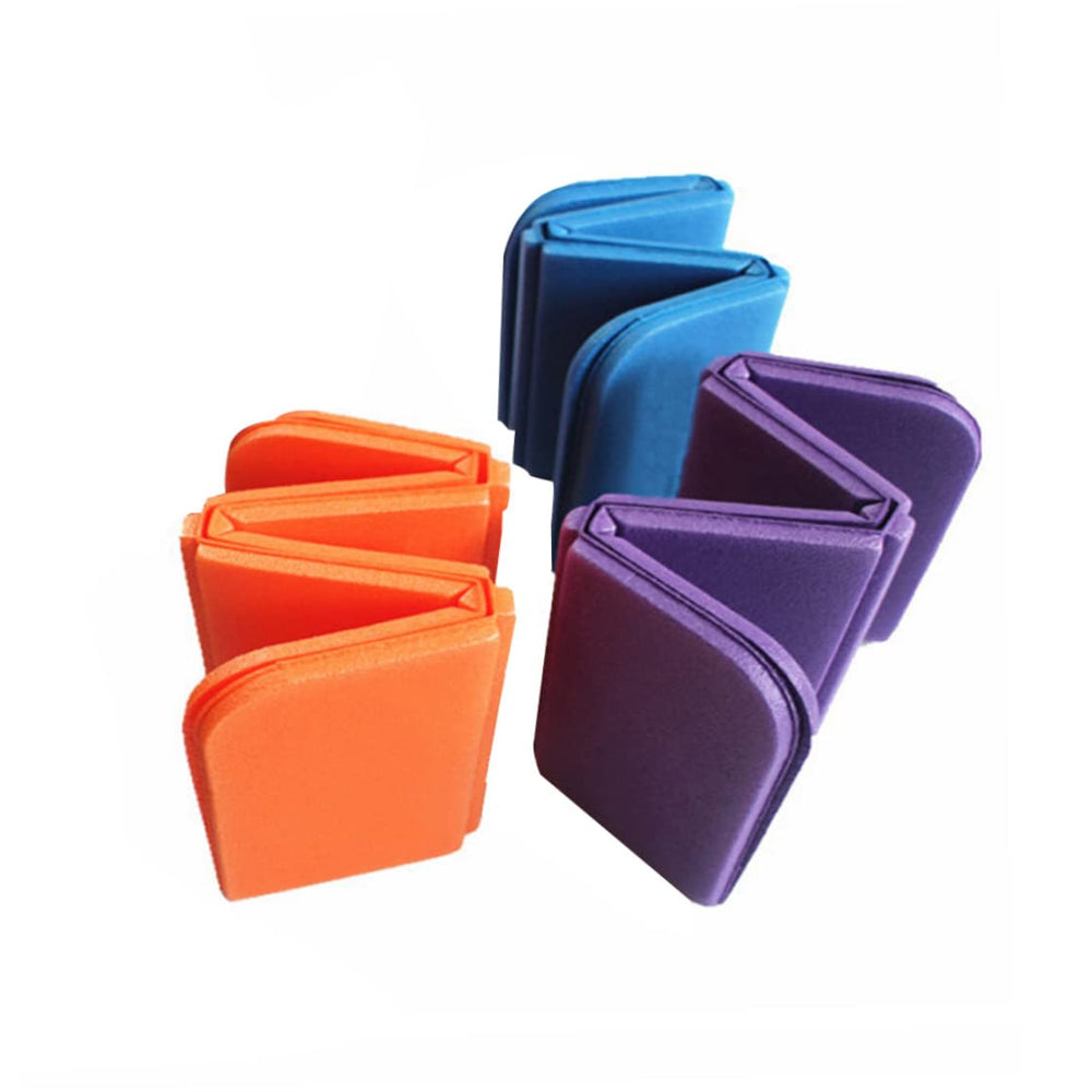 Generic foam floor mat for picnics provides a quick-dry surface