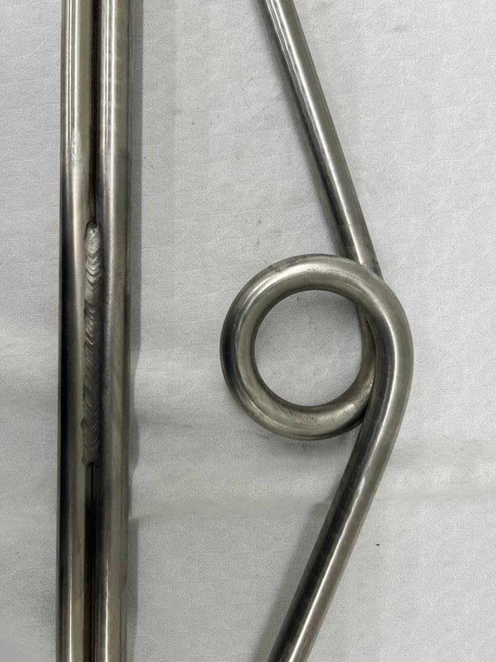 Generic free swinging hooks gambrel enables efficient half-carcass removal during processing.
