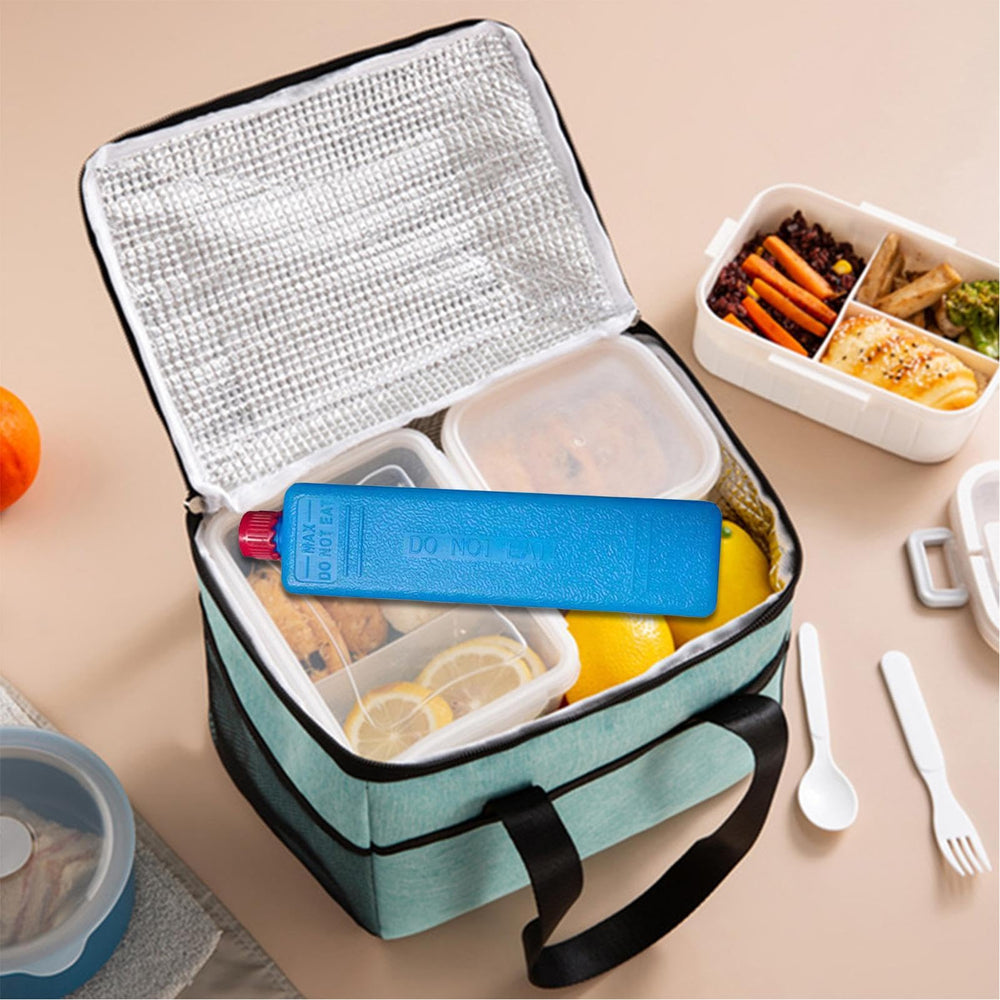 Generic freezer block portable cooling block for extended freshness during trips.