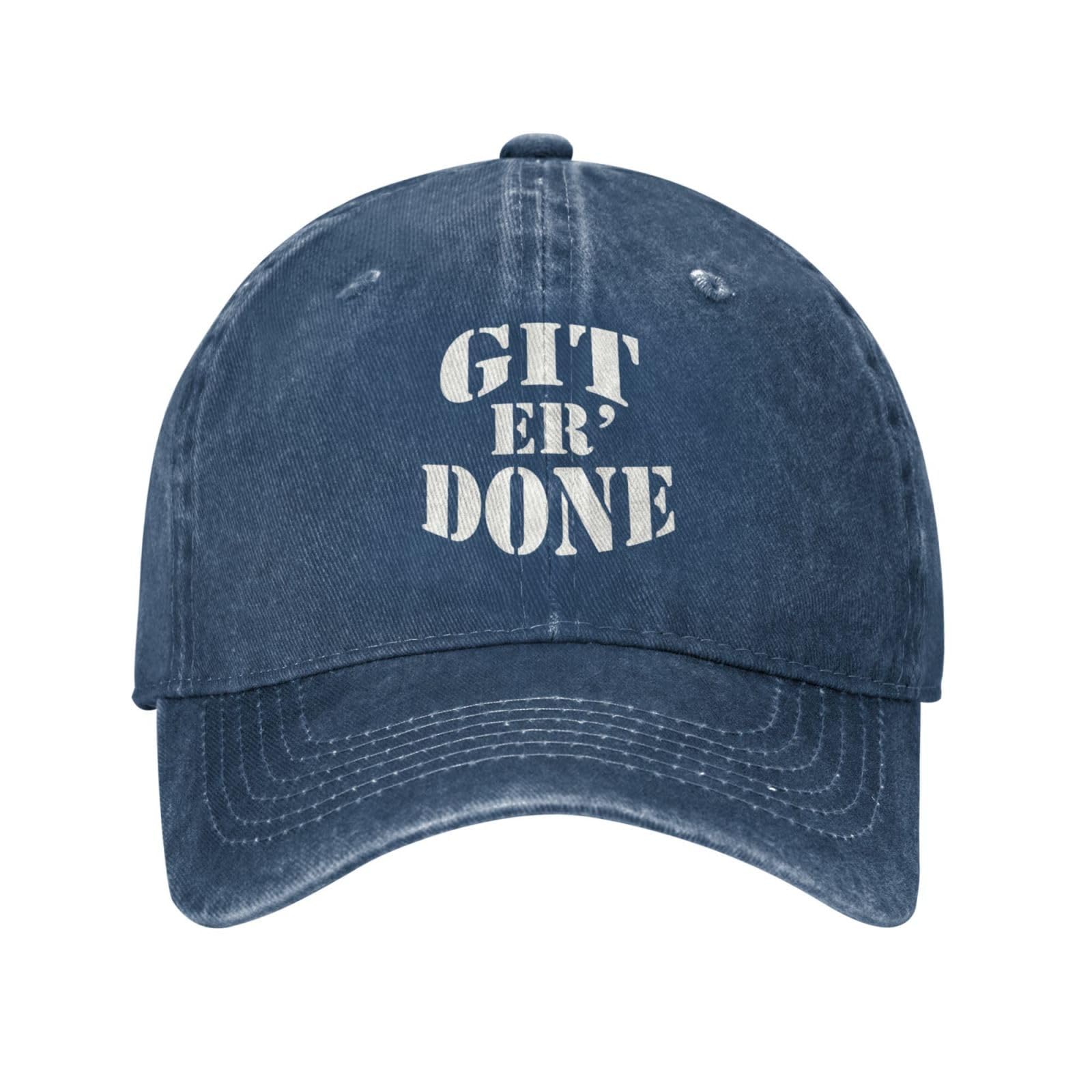 Generic Get Er Done hat back strap adjustable buckle for secure fit