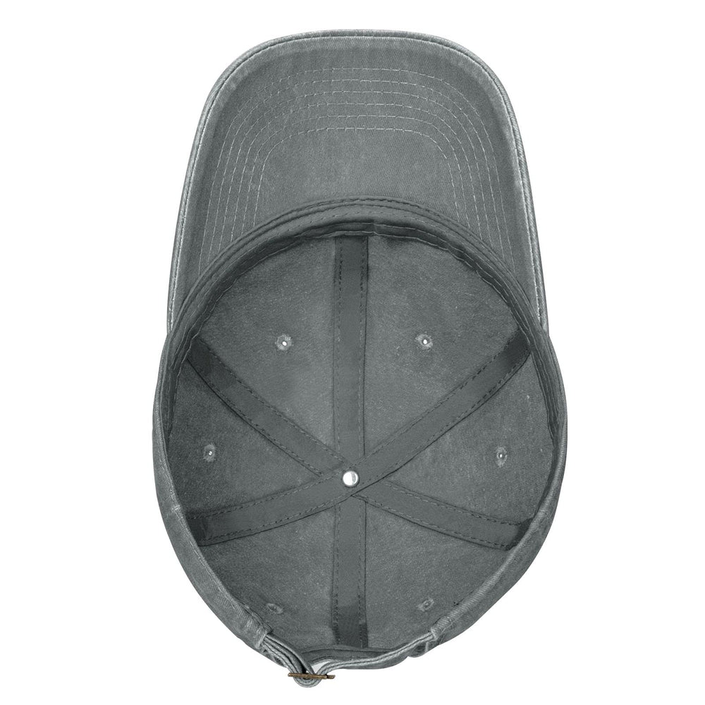 Generic Get Er Done Hat washed cotton texture reveals soft, durable fabric.