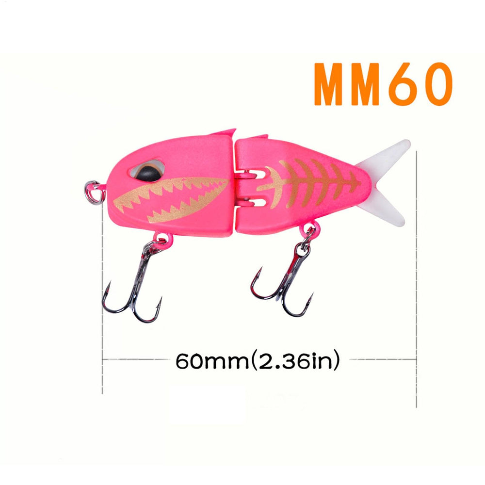 Generic Glide Bait painted finish demonstrates realism and durability