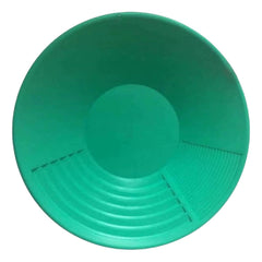 Generic Gold Pan 15-inch round ideal for efficient material processing on the riverbank