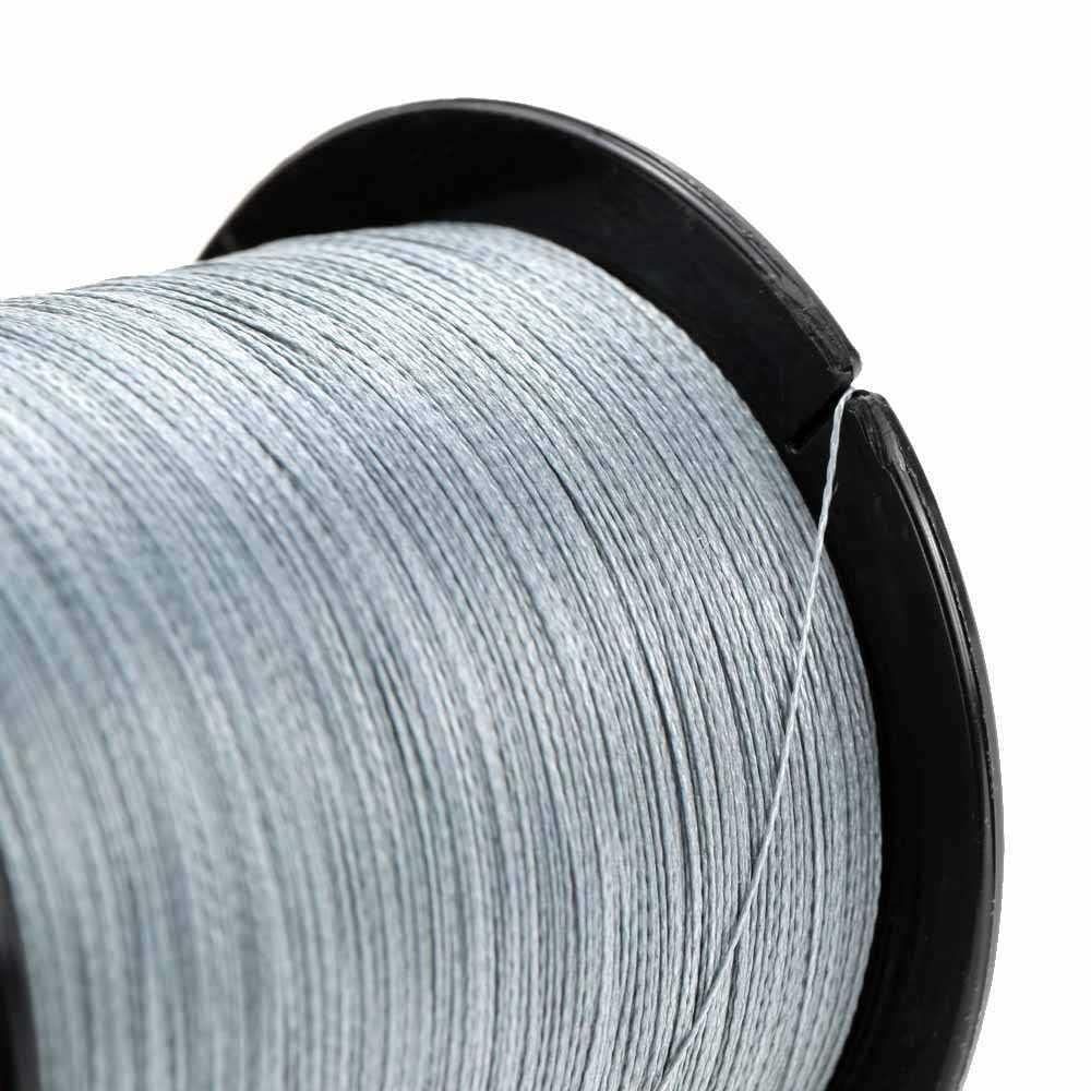 Generic green braided line detail highlighting durability under strain