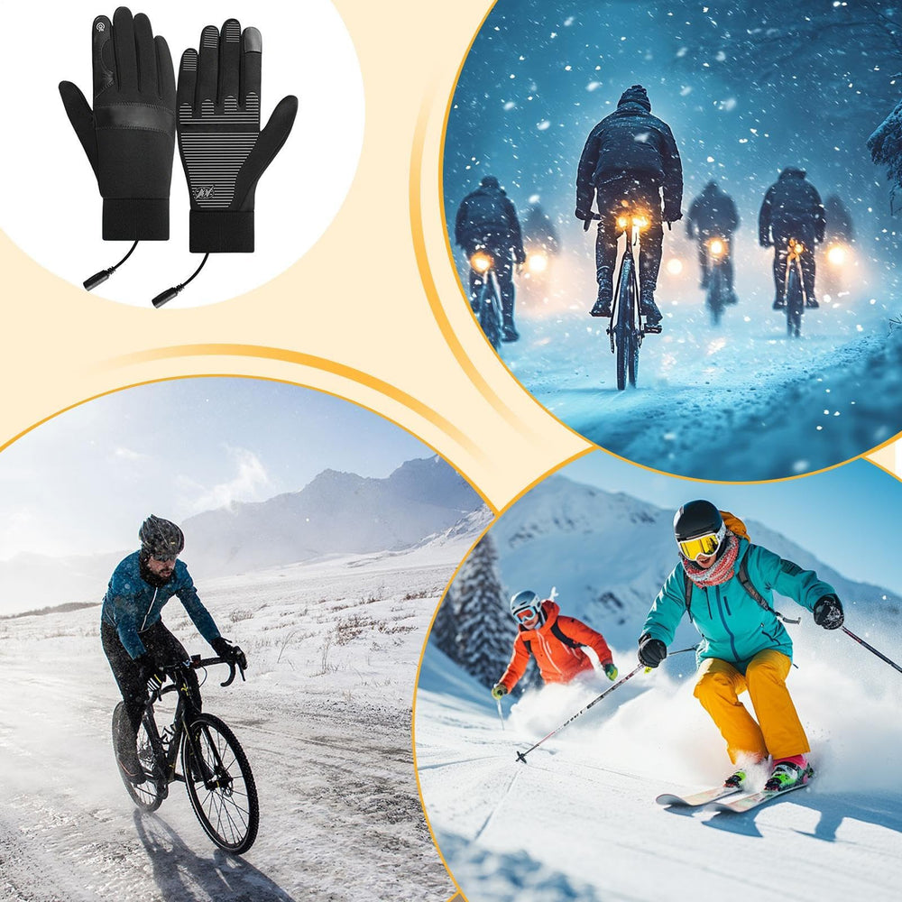 Generic Heated Gloves deliver windproof and rainproof protection in cold conditions.