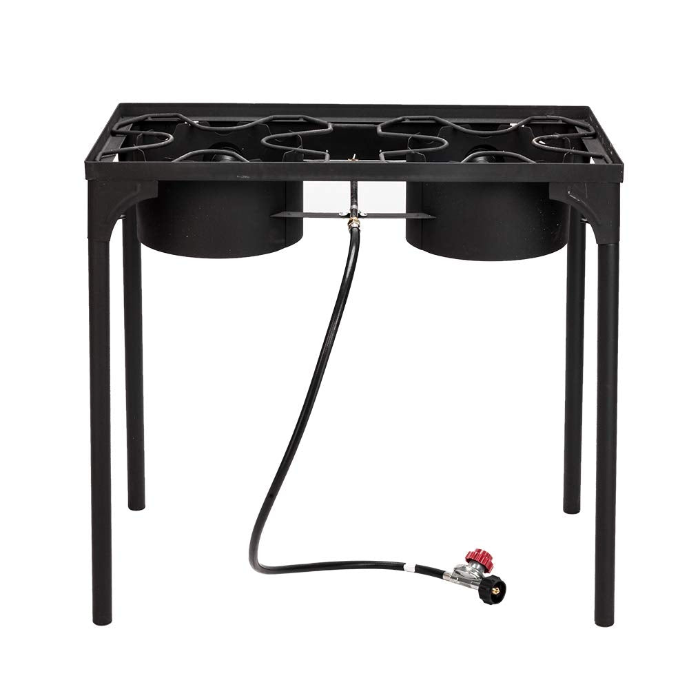 Generic high-pressure outdoor stove with weather-resistant coating.