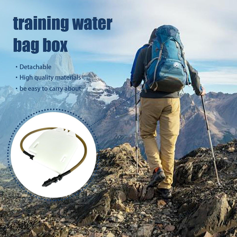Generic Hydration Backpack bite valve close-up showing easy on/off control.