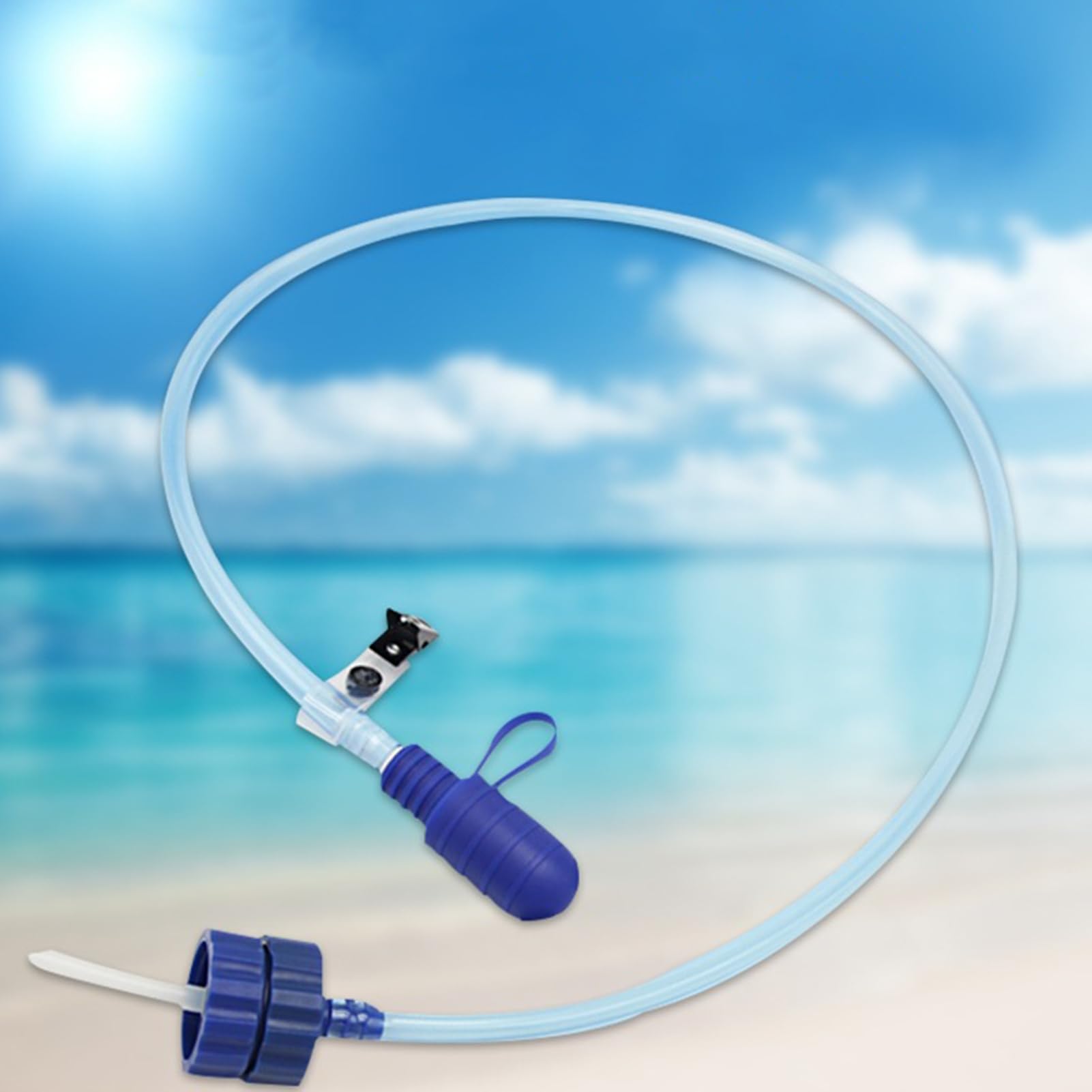 Generic Hydration Tube backpack-clip for hands-free hydration