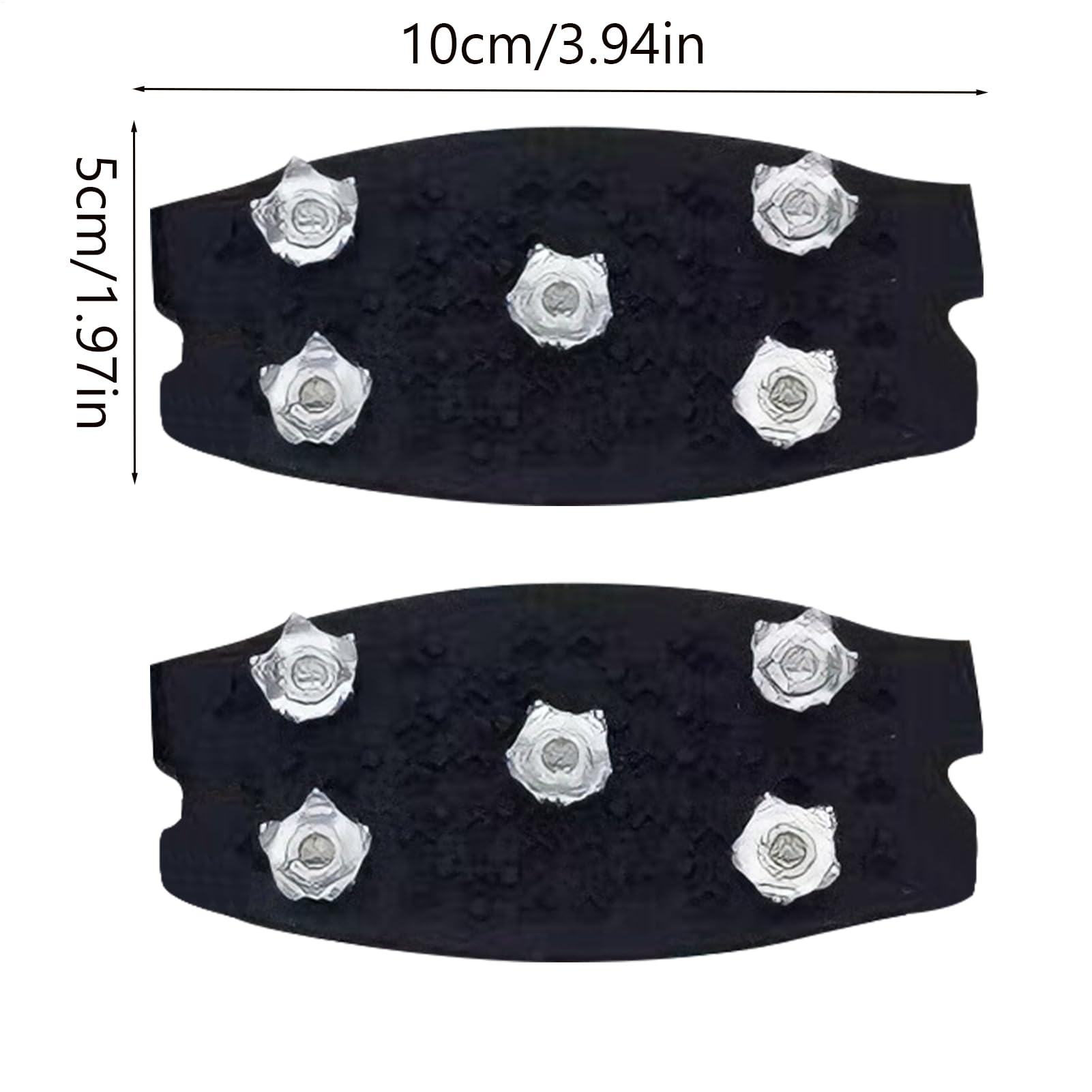 Generic Ice Cleats' lightweight, flexible design supports comfortable hiking