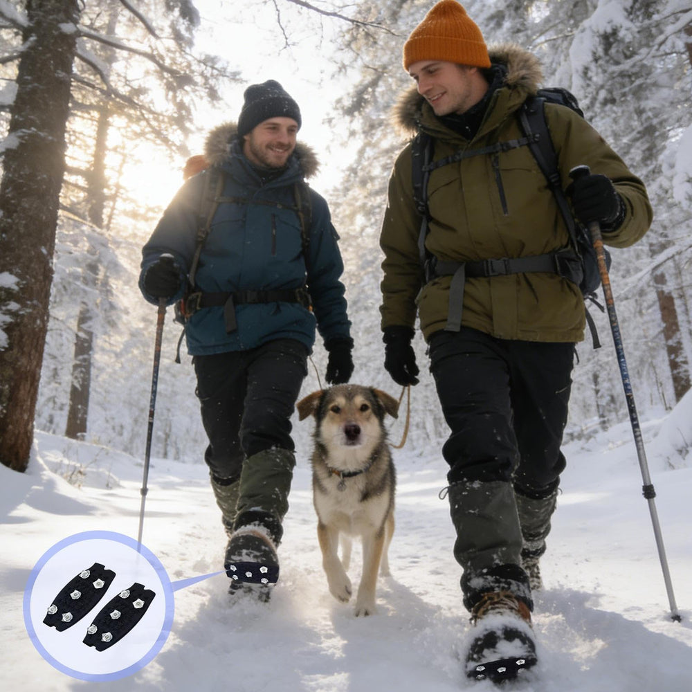 Generic Ice Cleats deliver reliable grip on snow and ice during winter walks