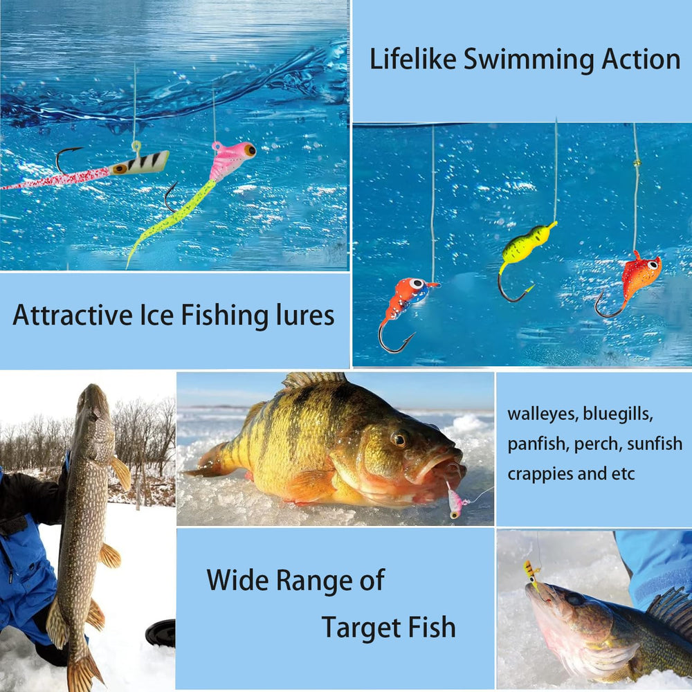 Generic ice spinning reel front-drag with smooth operation for easy casting