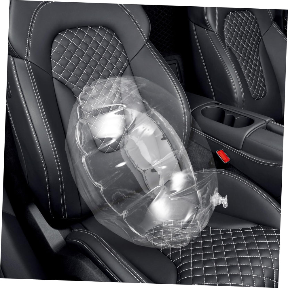 Generic inflatable pillow round clear: neck support on camping trips