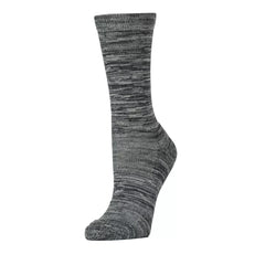 Kirkland Signature merino wool socks blue side view highlights breathable mesh panels